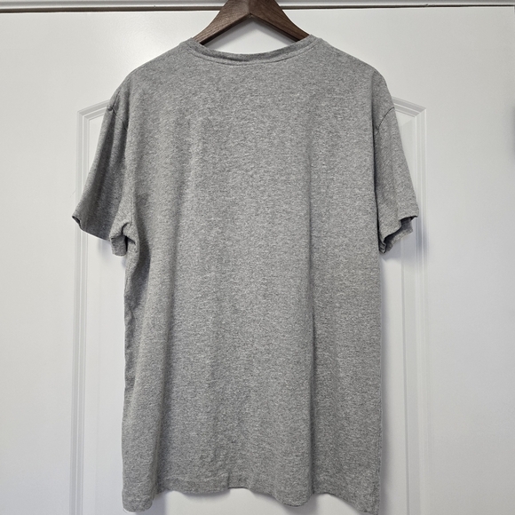 Disney Mickey Mouse Suede Graphic Short Sleeve Tee Shirt Size XLARGE GRAY BLACK - Picture 5 of 5